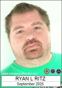 Ryan Lee Ritz a registered Sex Offender of Iowa