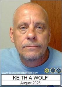 Keith Allen Wolf a registered Sex Offender of Iowa