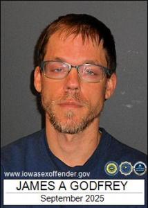 James Allen Godfrey a registered Sex Offender of Iowa