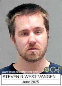 Steven Roy Edwen West-vangen a registered Sex Offender of Iowa