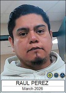 Raul Perez a registered Sex Offender of Iowa