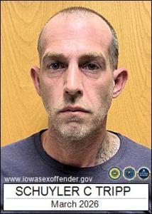 Schuyler Cole Tripp a registered Sex Offender of Iowa