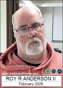 Roy Roger Anderson II a registered Sex Offender of Iowa