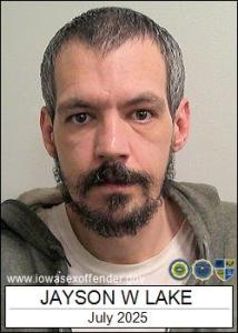 Jayson Wayne Lake a registered Sex Offender of Iowa