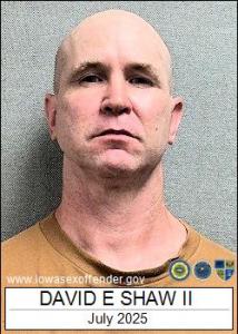 David Earl Shaw II a registered Sex Offender of Iowa