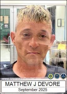 Matthew Jon Devore a registered Sex Offender of Iowa