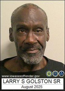Larry Saurry Golston Sr a registered Sex Offender of Iowa