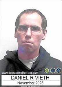 Daniel Ross Vieth a registered Sex Offender of Iowa