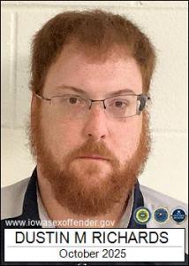 Dustin Matthew Richards a registered Sex Offender of Iowa