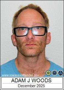 Adam James Woods a registered Sex Offender of Iowa
