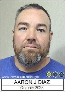 Aaron Jorge Diaz a registered Sex Offender of Iowa
