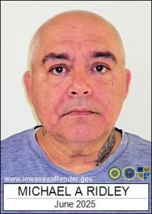 Michael Allen Ridley a registered Sex Offender of Iowa