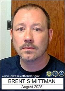 Brent Steven Mittman a registered Sex Offender of Iowa