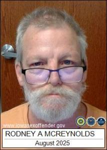 Rodney Allen Mcreynolds a registered Sex Offender of Iowa