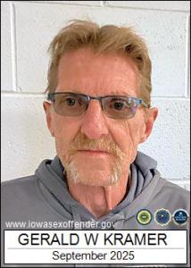 Gerald Wayne Kramer a registered Sex Offender of Iowa