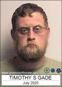 Timothy Scott Gade a registered Sex Offender of Iowa