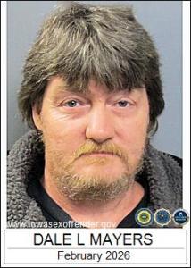 Dale Lee Mayers a registered Sex Offender of Iowa