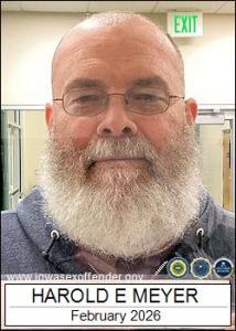 Harold Eugene Meyer a registered Sex Offender of Iowa