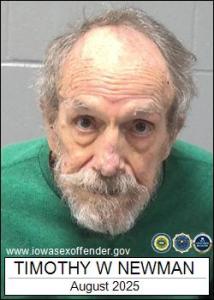 Timothy Willard Newman a registered Sex Offender of Iowa