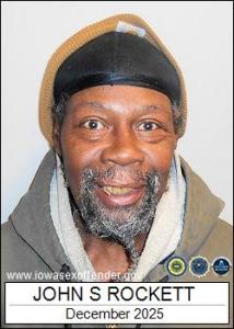 John Sedrick Rockett a registered Sex Offender of Iowa