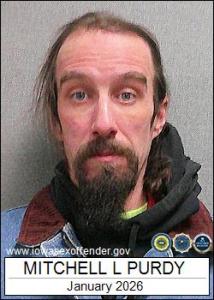 Mitchell Lee Purdy a registered Sex Offender of Iowa