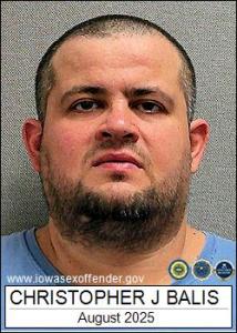 Christopher James Balis a registered Sex Offender of Iowa