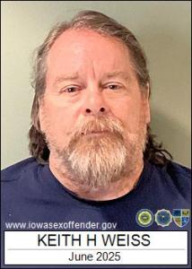 Keith Harrison Weiss a registered Sex Offender of Iowa