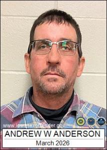 Andrew W Anderson a registered Sex Offender of Iowa