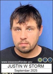 Justin Wayne Storm a registered Sex Offender of Iowa