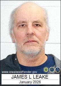 James Lawrence Leake a registered Sex Offender of Iowa