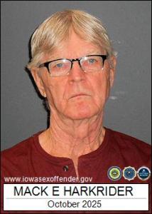 Mack Eugene Harkrider a registered Sex Offender of Iowa