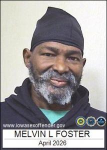 Melvin Louis Foster a registered Sex Offender of Iowa