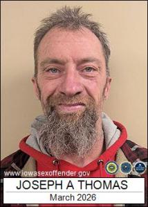 Joseph Allen Thomas a registered Sex Offender of Iowa