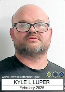 Kyle Lee Luper a registered Sex Offender of Iowa