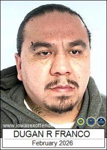 Dugan Royce Franco a registered Sex Offender of Iowa