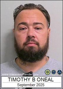 Timothy Brandon Oneal a registered Sex Offender of Iowa