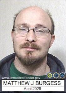 Matthew James Burgess a registered Sex Offender of Iowa