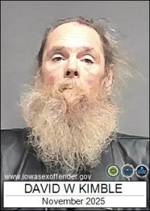 David Wade Kimble a registered Sex Offender of Iowa