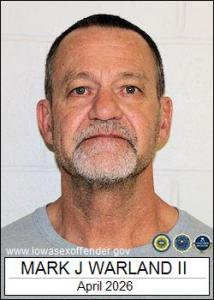 Mark Joseph Warland II a registered Sex Offender of Iowa