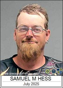 Samuel Matthew Hess a registered Sex Offender of Iowa