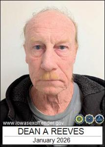 Dean Allen Reeves a registered Sex Offender of Iowa