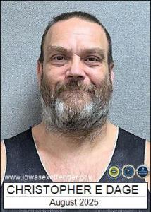 Christopher Earl Dage a registered Sex Offender of Iowa