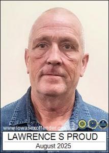 Lawrence Steven Proud a registered Sex Offender of Iowa