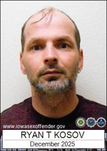 Ryan Thomas Kosov a registered Sex Offender of Iowa