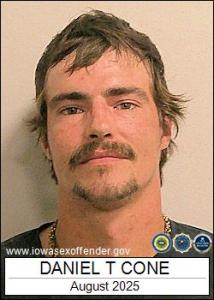 Daniel Trevor Cone a registered Sex Offender of Iowa