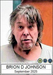 Brion Dodd Johnson a registered Sex Offender of Iowa
