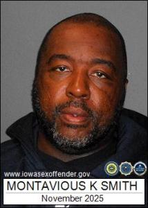 Montavious Kentrell Smith a registered Sex Offender of Iowa