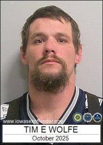 Tim Eugene Wolfe a registered Sex Offender of Iowa