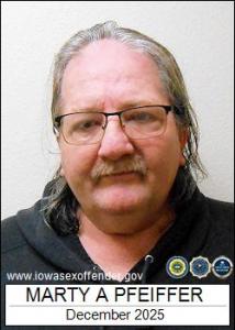 Marty Allen Pfeiffer a registered Sex Offender of Iowa