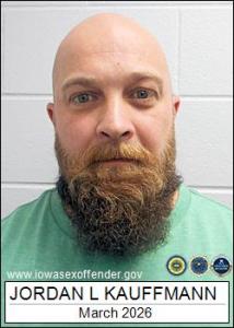 Jordan Lamar Kauffmann a registered Sex Offender of Iowa